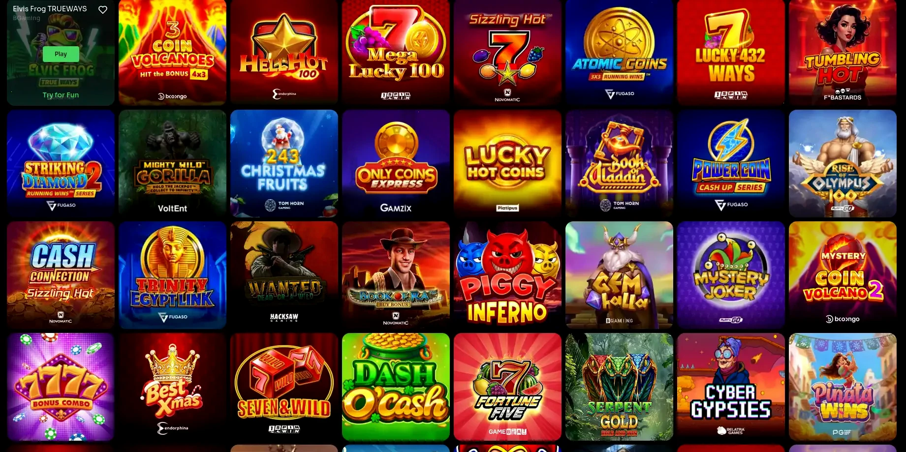 Race Up casino piattaforma di gioco online